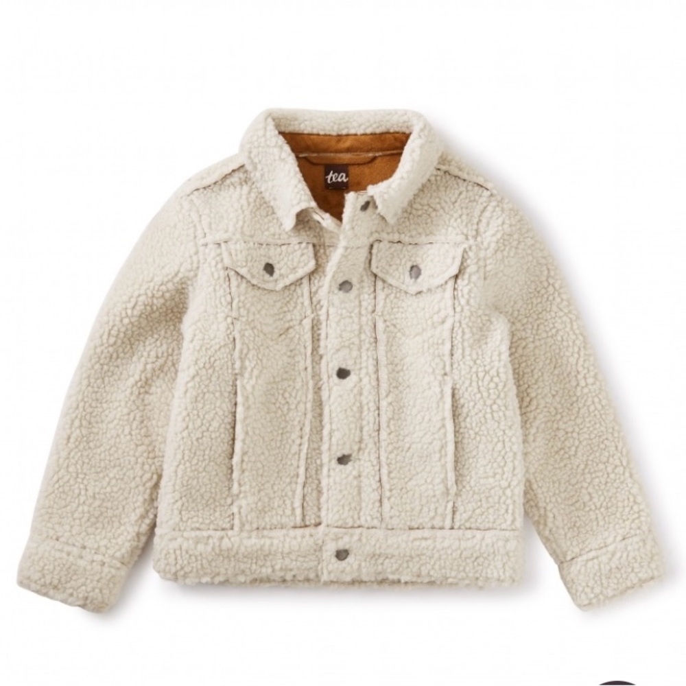 Tea Kids Sherpa Trucker Jacket